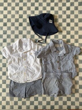 Toddler Summer Outfit Bundle | 18 Months | Carter’s + Little Planet Organic